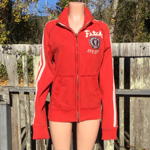 Abercrombie & Fitch Sweaters - Abercrombie & Fitch Red Muscle Sweater Jacket Abercrombie & Fitch Sweaters - Abercrombie & Fitch Red Muscle Sweater Jacket
